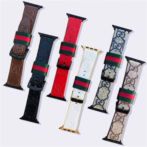 luxury apple watch band|authentic gucci apple watch bands.